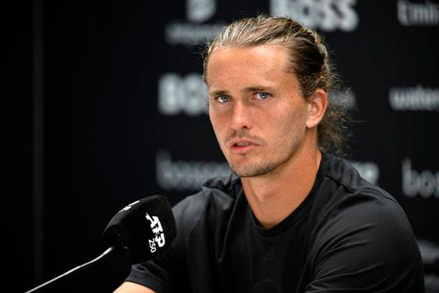 PK Pressekonferenz Alexander Zverev (GER) Portrait Tennis Herren BOSS Open ATP, Tennis Herren 250 Stuttgart 2025 Weissenhof BOSS Open ATP 250 Stuttgart 2025