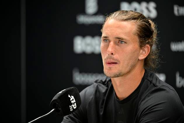 PK Pressekonferenz Alexander Zverev (GER) Portrait Tennis Herren BOSS Open ATP, Tennis Herren 250 Stuttgart 2025 Weissenhof BOSS Open ATP 250 Stuttgart 2025