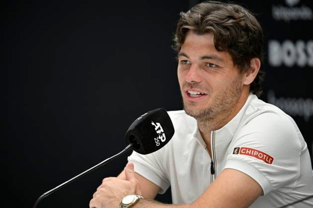 PK Pressekonferenz Taylor Fritz (USA) Portrait Tennis Herren BOSS Open ATP, Tennis Herren 250 Stuttgart 2025 Weissenhof BOSS Open ATP 250 Stuttgart 2025