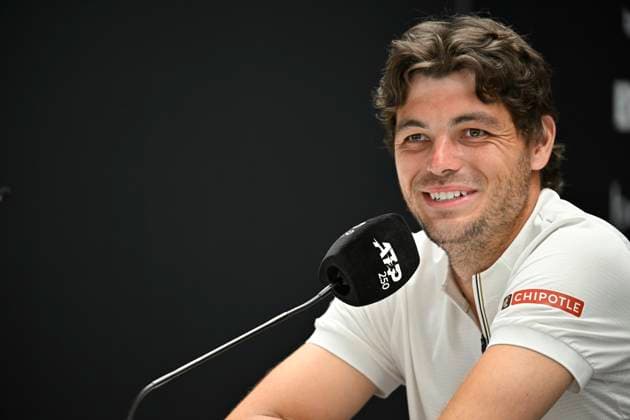 PK Pressekonferenz Taylor Fritz (USA) Portrait Tennis Herren BOSS Open ATP, Tennis Herren 250 Stuttgart 2025 Weissenhof BOSS Open ATP 250 Stuttgart 2025