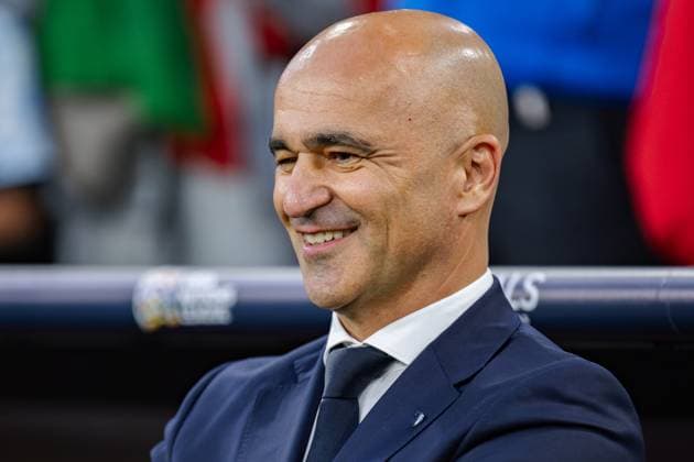 Portugal Vs Spain during the UEFA Nations League 2025 final match in Munich, Germany Roberto Martinez, coach of Portugal seen during the UEFA Nations League 2025 final match between Portugal and Spain at Munich Football Arena in Munich, Germany. Copyright: xMikolajxBarbanellx