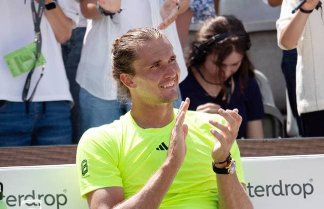 15.06.25 Tennis BOSS Open Stuttgart Weissenhof 2025 Deutschland, Stuttgart, 15.06.2025, Tennis, BOSS Open Stuttgart Weissenhof 2025: Alexander Zverev.
