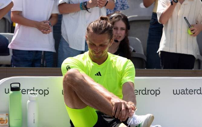 15.06.25 Tennis BOSS Open Stuttgart Weissenhof 2025 Deutschland, Stuttgart, 15.06.2025, Tennis, BOSS Open Stuttgart Weissenhof 2025: Alexander Zverev.
