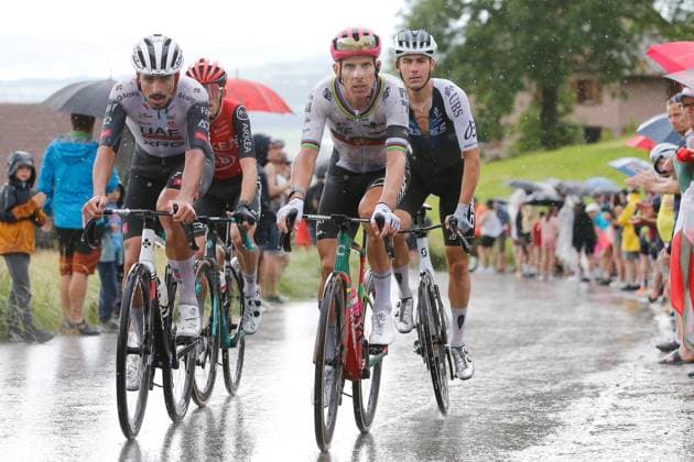 TDS 1.Etappe Rui Faria Da Costa POR Team EF Education Easypost 15.06.2025 Kuessnacht, SCHWEIZ, Tour de Suisse 1.Etappe Kuessnacht - Kuessnacht Rui Faria Da Costa POR Team EF Education Easypost im Anstieg zum Michaelskreuz