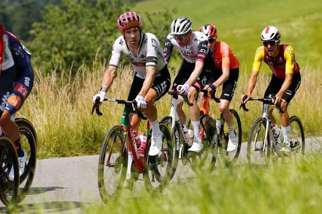 TDS 1.Etappe Rui Faria Da Costa POR Team EF Education Easypost 15.06.2025 Kuessnacht, SCHWEIZ, Tour de Suisse 1.Etappe Kuessnacht - Kuessnacht Rui Faria Da Costa POR Team EF Education Easypost im Anstieg zum Michaelskreuz