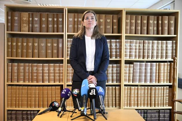Bilder des Jahres 2025, Sport 06 Juni Sport Themen der Woche KW25 Sport Bilder des Tages Straffesak mot Gjert Ingebrigtsen Stavanger 20250616. Aktoratet moter pressen etter domsavsigelse av Gjert Ingebrigtsen i tingretten Sor-Rogaland. Foto: Carina Johansen NTB Stavanger Norge EDITORIAL USE ONLY. RESTRICTED USE FOR BETTING COMPANIES Ref:_SPO_BNCtjjNXEKQxYY.jpg *** Criminal case against Gjert Ingebrigtsen Stavanger 20250616 Prosecutors meet the press after the sentencing of Gjert Ingebrigtsen in the District Court of Sor Rogaland Photo Carina Johansen NTB Stavanger Norway EDITORIAL USE ONLY RESTRICTED USE FOR BETTING COMPANIES  Copyright: xCarinaxJohansenx xNTBx