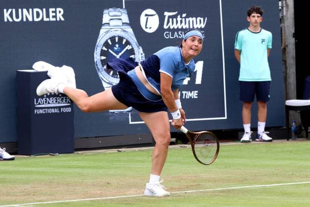 DEU, BerlinTennis Open, 16.06.2025, Rot-Weiss Tennisanlage, Berlin, DEU, BerlinTennis Open, im Bild Ons Jabeur (TUN)