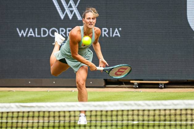 Marta Kostyuk (UKR), Berlin Tennis Open by HYLO 2025, Berlin, LTTC Rot-Weiß , 16.06.2025, Copyright: xClaudioxGärtnerx