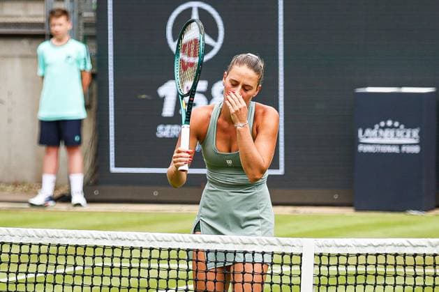 Marta Kostyuk (UKR), Berlin Tennis Open by HYLO 2025, Berlin, LTTC Rot-Weiß , 16.06.2025, Copyright: xClaudioxGärtnerx
