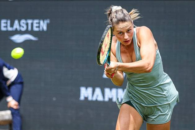 Sport Bilder des Tages Marta Kostyuk (UKR), Berlin Tennis Open by HYLO 2025, Berlin, LTTC Rot-Weiß , 16.06.2025, Copyright: xClaudioxGärtnerx