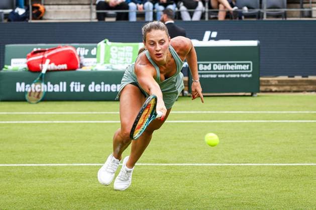 Marta Kostyuk (UKR), Berlin Tennis Open by HYLO 2025, Berlin, LTTC Rot-Weiß , 16.06.2025, Copyright: xClaudioxGärtnerx