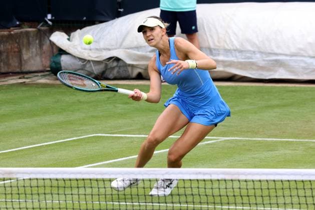 DEU, BerlinTennis Open, 16.06.2025, Rot-Weiss Tennisanlage, Berlin, DEU, BerlinTennis Open, im Bild Rebeka Masarova (SUI)