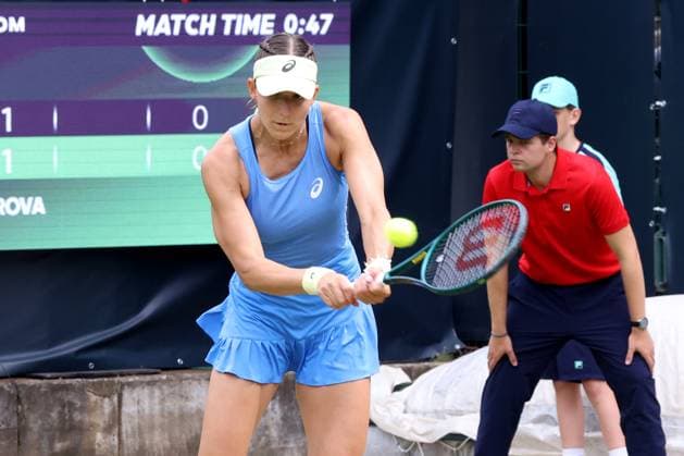 DEU, BerlinTennis Open, 16.06.2025, Rot-Weiss Tennisanlage, Berlin, DEU, BerlinTennis Open, im Bild Rebeka Masarova (SUI)