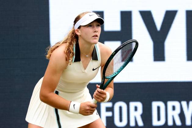 DEU, BerlinTennis Open, 16.06.2025, Rot-Weiss Tennisanlage, Berlin, DEU, BerlinTennis Open, im Bild Mirra Andreeva