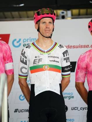 16.06.2025 Schweiz. Tour de Suisse Herren 2025 2. Etappe Aarau - Schwarzee Bild : Rui Costa (POT) Team EF Education-Easypost Einzelbild