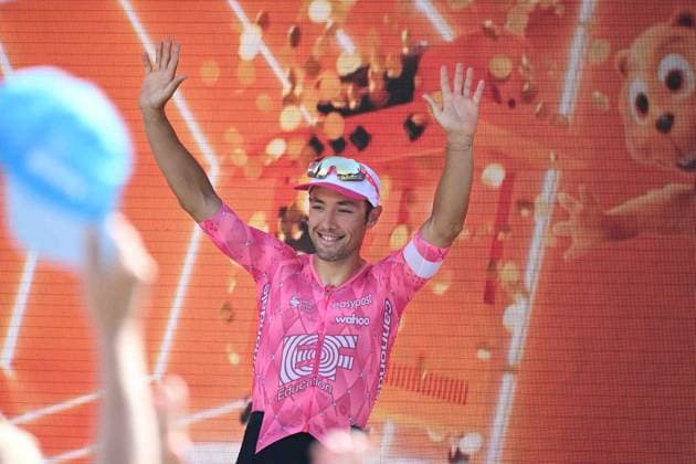 16-06-2025 Tour De Suisse; Tappa 02 Aarau - Schwarzsee; 2025, Ef Education - Easypost; Albanese, Vincenzo; Schwarzsee; 