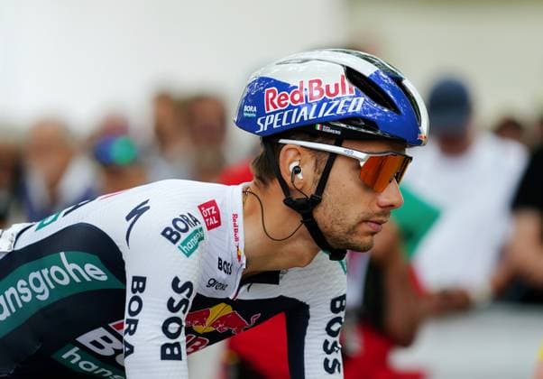 16.06.2025 Schweiz. Tour de Suisse Herren 2025 2. Etappe Aarau - Schwarzee Bild : Matteo Sobrero (ITA) Team Red Bull - Bora-Hansgrohe Aktion Einzelbild