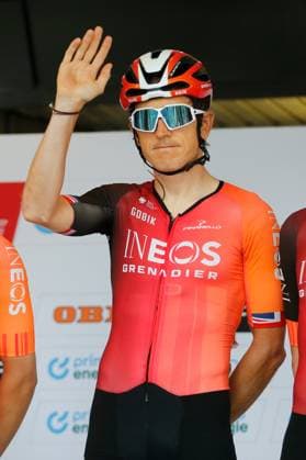TDS 2.Etappe Geraint Thomas GBR Team Ineos Grenadiers 16.06.2025 Aarau, SCHWEIZ, Tour de Suisse 2.Etappe Aarau - Schwarzsee Geraint Thomas GBR Team Ineos Grenadiers