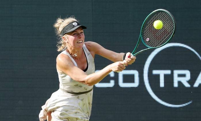 Magdalena Frech (POL) im Steffi Graf Stadion HYLO Berlin Tennis Open Damen 16.06.2025