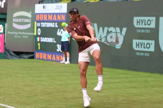 Tennis TERRA WORTMANN OPEN, Luciano Darderi (ITA), Halle, Germany, June 16, 2025. Photo Felice Calabro  Copyright: xFelicexCalabro x xipa-agency.netx xFELICExCALABRO x 0822341639st