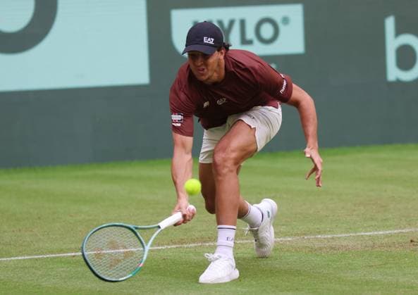 Tennis TERRA WORTMANN OPEN, Luciano Darderi (ITA), Halle, Germany, June 16, 2025. Photo Felice Calabro  Copyright: xFelicexCalabro x xipa-agency.netx xFELICExCALABRO x 0822341648st