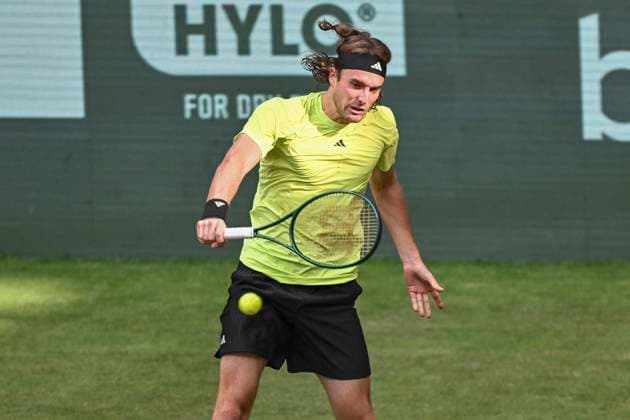 Stefanos Tsitsipas GRE 16.06.2025 Tennis TERRA WORTMANN OPEN ATP, Tennis Herren 500, OWL ARENA, TERRA WORTMANN OPEN,