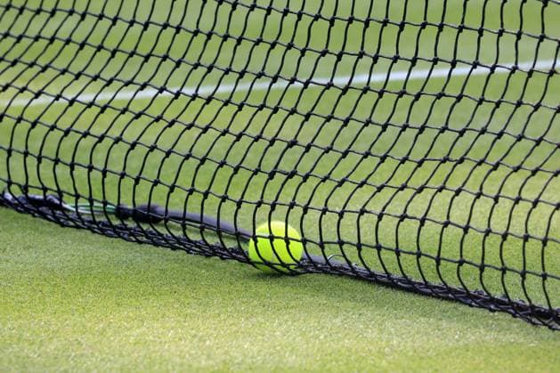DEU, BerlinTennis Open, 16.06.2025, Rot-Weiss Tennisanlage, Berlin, DEU, BerlinTennis Open, im Bild Spielball im Netz