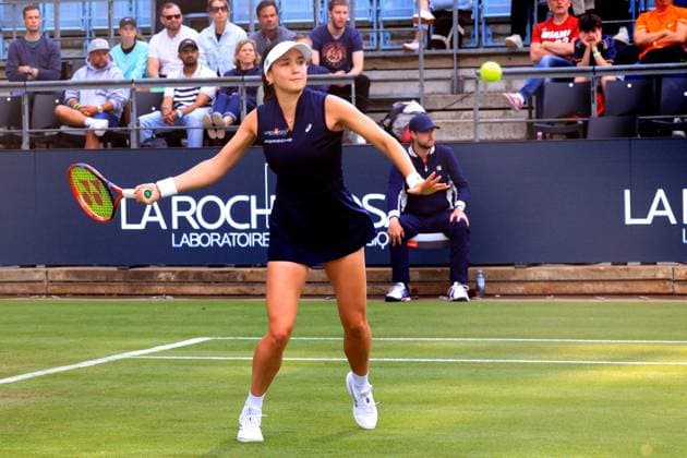 DEU, BerlinTennis Open, 16.06.2025, Rot-Weiss Tennisanlage, Berlin, DEU, BerlinTennis Open, im Bild Eva Lys (GER)