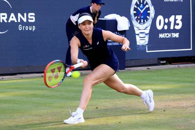 DEU, BerlinTennis Open, 16.06.2025, Rot-Weiss Tennisanlage, Berlin, DEU, BerlinTennis Open, im Bild Eva Lys (GER)