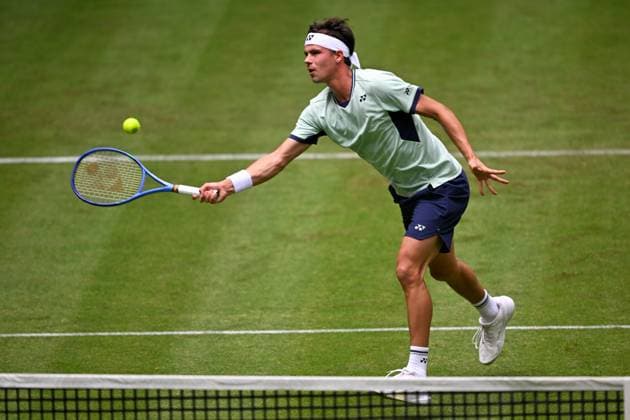 Halle, OWL Arena, 16.06.25, GER, Herren, Tennis, Terra Wortmann Open 2025, 1. Hauptrunde Bild: Daniel ALTMAIER (Deutschland) Nordrhein-Westfalen Deutschland
