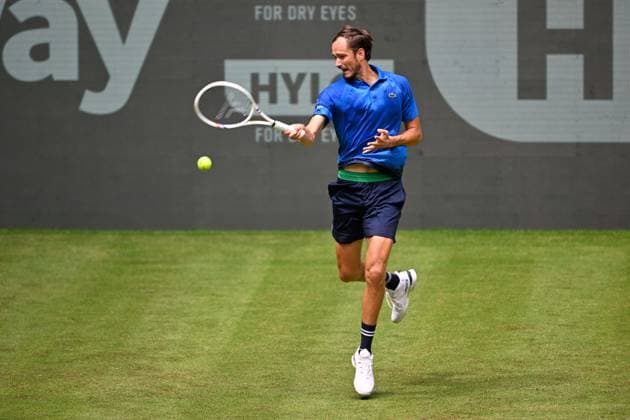 Halle, OWL Arena, 16.06.25, GER, Herren, Tennis, Terra Wortmann Open 2025, 1. Hauptrunde Bild: Daniil MEDVEDEV Nordrhein-Westfalen Deutschland
