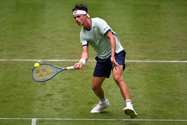 Halle, OWL Arena, 16.06.25, GER, Herren, Tennis, Terra Wortmann Open 2025, 1. Hauptrunde Bild: Daniel ALTMAIER (Deutschland) Nordrhein-Westfalen Deutschland