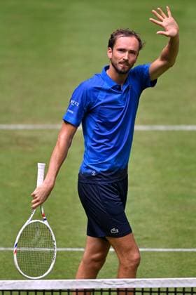 Halle, OWL Arena, 16.06.25, GER, Herren, Tennis, Terra Wortmann Open 2025, 1. Hauptrunde Bild: Daniil MEDVEDEV Nordrhein-Westfalen Deutschland