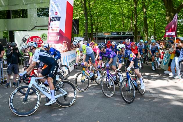 Tour de Suisse 2025 Stage 3 HEIDEN, SWITZERLAND - JUNE 17 : Camprubi Marcel (ESP) of Q36.5 Pro Cycling Team Alpecin - Deceuninck during stage 3 of the 88th edition of Tour de Suisse an UCI World Tour 2.UWT cycling road race stage for Men Elite of 195.6 km with start in Aarau and finish in Heiden on June 17, 2025 in Heiden, Switzerland, 17 06 2025 ( Motordriver Kenny Verfaillie - Heiden Switzerland  Copyright: xVincentxKalutx