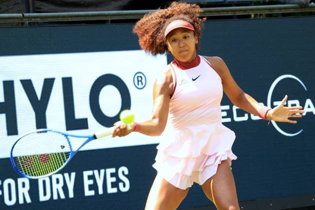 DEU, Berlin-Tennis-Open, 17.06.2025, Rot-Weiss Tennisanlage, Steffi-Graf-Stadion, Berlin, DEU, Berlin-Tennis-Open, im Bild Naomi Osaka (JAP)