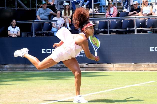 DEU, Berlin-Tennis-Open, 17.06.2025, Rot-Weiss Tennisanlage, Steffi-Graf-Stadion, Berlin, DEU, Berlin-Tennis-Open, im Bild Naomi Osaka (JAP)