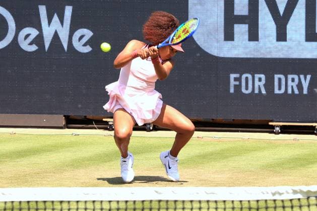 DEU, Berlin-Tennis-Open, 17.06.2025, Rot-Weiss Tennisanlage, Steffi-Graf-Stadion, Berlin, DEU, Berlin-Tennis-Open, im Bild Naomi Osaka (JAP)
