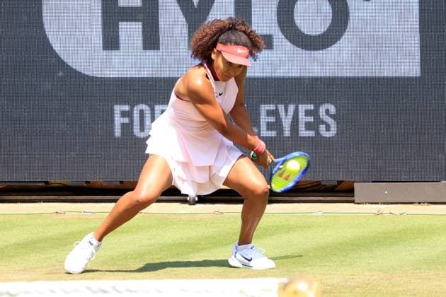 DEU, Berlin-Tennis-Open, 17.06.2025, Rot-Weiss Tennisanlage, Steffi-Graf-Stadion, Berlin, DEU, Berlin-Tennis-Open, im Bild Naomi Osaka (JAP)