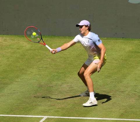 photo : Joao FONSECA (BRA) Tennis-Turnier Terra Wortmann Cup im Gerry Weber Sportpark (OWL-Arena) in Halle Westfalen am Di. 17.06.2025