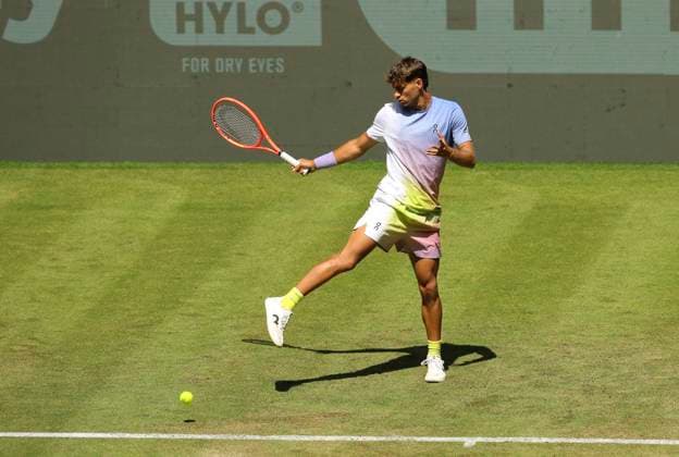 photo : Flavio COBOLLI (ITA) Tennis-Turnier Terra Wortmann Cup im Gerry Weber Sportpark (OWL-Arena) in Halle Westfalen am Di. 17.06.2025