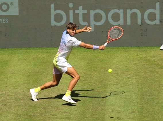 photo : Flavio COBOLLI (ITA) Tennis-Turnier Terra Wortmann Cup im Gerry Weber Sportpark (OWL-Arena) in Halle Westfalen am Di. 17.06.2025