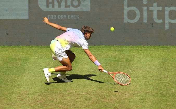 photo : Flavio COBOLLI (ITA) Tennis-Turnier Terra Wortmann Cup im Gerry Weber Sportpark (OWL-Arena) in Halle Westfalen am Di. 17.06.2025