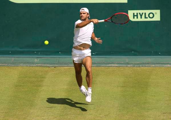 photo : Tomas MACHAC (CZE) Tennis-Turnier Terra Wortmann Cup im Gerry Weber Sportpark (OWL-Arena) in Halle Westfalen am Di. 17.06.2025