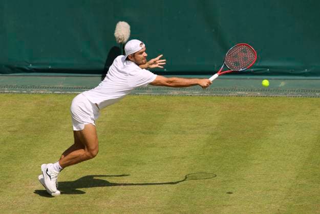 photo : Tomas MACHAC (CZE) Tennis-Turnier Terra Wortmann Cup im Gerry Weber Sportpark (OWL-Arena) in Halle Westfalen am Di. 17.06.2025