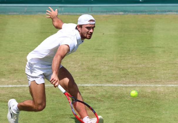 Tennis COURT WORTMANN OPEN, Tomas Machac (CZE), Halle, Germany, June 17, 2025. Photo Felice Calabro  Copyright: xFelicexCalabro x xipa-agency.netx xFELICExCALABRO x 0822380224st