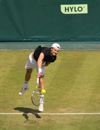 photo : Jesper de JONG (NED) Tennis-Turnier Terra Wortmann Cup im Gerry Weber Sportpark (OWL-Arena) in Halle Westfalen am Di. 17.06.2025