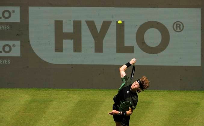 photo : Andrey RUBLEV Tennis-Turnier Terra Wortmann Cup im Gerry Weber Sportpark (OWL-Arena) in Halle Westfalen am Di. 17.06.2025