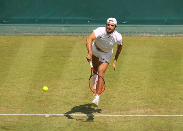 photo : Tomas MACHAC (CZE) Tennis-Turnier Terra Wortmann Cup im Gerry Weber Sportpark (OWL-Arena) in Halle Westfalen am Di. 17.06.2025