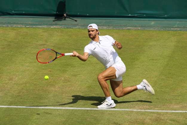 photo : Tomas MACHAC (CZE) Tennis-Turnier Terra Wortmann Cup im Gerry Weber Sportpark (OWL-Arena) in Halle Westfalen am Di. 17.06.2025