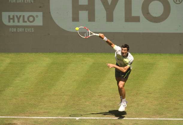 photo : Sebastian OFNER (AUT) Tennis-Turnier Terra Wortmann Cup im Gerry Weber Sportpark (OWL-Arena) in Halle Westfalen am Di. 17.06.2025
